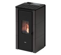 Stufa pellet 7kW CRISTAL 7 UP T2 Antracite 5 stelle Classe A+ 7025041