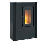 Stufa pellet 7kW LUISELLA 5.0 Maxi WiFi Black Classe A+ 1294902