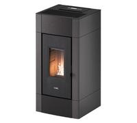 Stufa pellet 8,5kW CRISTAL 9 T1 Antracite 5 stelle Classe A+ 7025035
