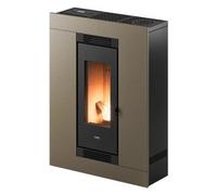 Stufa pellet 8,5kW LUCE PLUS 9 Light bronze 5 stelle Classe A+ 7023041