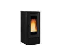 STUFA PELLET VENTIL TEOREMA AD 12KW NERO V6