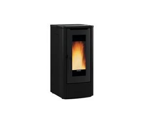 STUFA PELLET VENTIL TEOREMA AD 12KW NERO V6