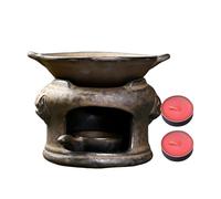 Stufa per aromaterapia | Diffusore di fragranze in ceramica con 2, diffusore di profumo con bruciatore di multifunzione | Adatto per sala yoga, casa, ufficio, scrivania, camera da,