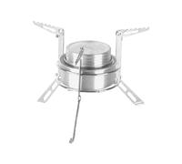 Stufa per liquori ultra luce - cucina compatta per viaggi con zaino, bruciatore da campeggio portatile | Alcool portatile con un supporto per gambe, stufa -spirite per escursionismo, attrezzatura al a