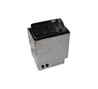 Stufa per sauna 9 kW in acciaio inox con controllo integrato