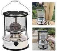 Stufa portatile a cherosene, stufa da campeggio leggera for sopravvivenza in campeggio in cortile interno, bruciatore a gasolio due in uno(White6L)