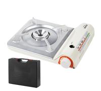 Stufa portatile | Fornello portatile per escursionismo - Bruciatore leggero ultra compatto per viaggi, escursioni e cucina all'aperto con tavolo da cottura portatile