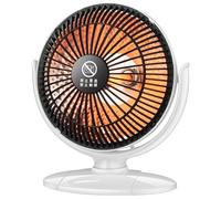 Stufa portatile - Mini stufa portatile silenziosa da 200 W per dormitorio biblioteca, ufficio, casa, appartamento | Riscaldatore rapido compatto da 6 pollici per un inverno confortevole