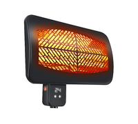 STUFA PURLINE HEATY GLEAM WALL, Alogeno, 2000 W, 24 ore, con termostato regolabile