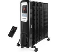 STUFA RADIATORE A OLIO 13 ELEMENTI 3LIVELLI TELECOMANDO DISPLAY 2500W AIGOSTAR