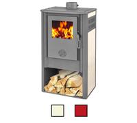 Stufa riscaldamento a Legna con rivestimento in maioliche 7,2 kw