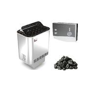 Stufa Sauna Nordex 8 kw con Il Controllo Esterno K1-Next e Pietre da Sauna per 220V e 400V