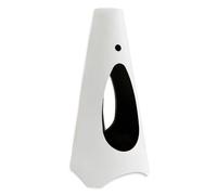 Stufa statica a bioetanolo round bruciatore 2 l P 3kW/H bianco Bianco