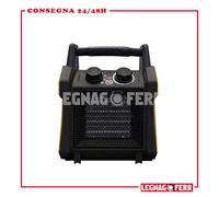 Stufa Stufetta Compatta 220V - 139m^3 ora - 2000W - 210 x 130 x 260mm Sikurotech [EEK: A++]