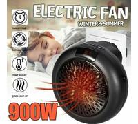 Stufa Stufetta Elettrica a basso consumo Senza Filo TIMER 900WATT CASA Nuova
