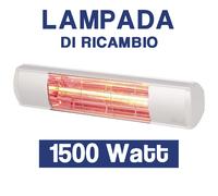STUFA TERMOPATIO AD INFRAROSSI A PARETE DA MURO PER ESTERNO IP65 51329V
