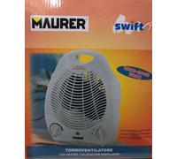 STUFA TERMOVENTILATORE MODELLO SWIFT MAURER CON 3 FUNZIONI-IN PLASTICA FI98553