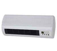 Teporus Termoventilatore da parete Stufa elettrica Potenza 2000 Watt con Timer e Termostato - KPT 2000B-4501L