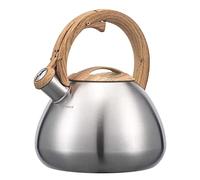 Stufa top stufa top rootle 2.5L in acciaio inossidabile Whistling Kettle Kitchen cucine per cucina da campeggio teatro tè per tè da tè da campeggio per il cuocino a gas a gocce fischio fischio