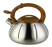 Stufa top stufa top top in acciaio inossidabile in acciaio inossidabile tea teatro per la stufa tè tè tè bollitore di grande capacità fischiatore Teakettle (3L)