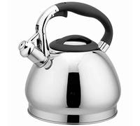 Stufa top stufa top top rootle in acciaio inossidabile fischietto 3l caldaia calda caldaia cucina cucina coave calda calda calda tè teatro tostinata fischio fischio teakettle (nero)
