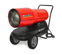 Stufa UNIVERSAL MH30000D - a gasolio, 30kW, Acciaio, Accensione automatica, Nero