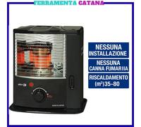 stufa zibro a combustibile liquido meccanica stufetta portatile con stoppino [EEK: A]