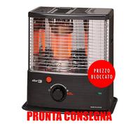 ZIBRO Stufa a Combustibile liquido portatile Capacit serbatoio 4 Litri Potenza termica 2.2 Kw - RS-122