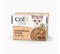 Stufato per gatti Catit Cousine, Pollo con zucca-95g
