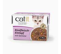 Stufato per gatti Catit Cuisine, Manzo con verdura-95g