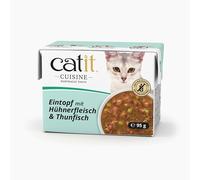 Stufato per gatti Catit Cuisine, Pollo e Tonno -95g
