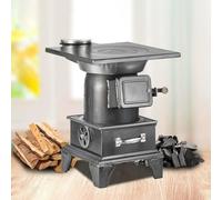 Stufe A Legna, Stufa Pellet Con Presa D'Aria Regolabile, Diverse Opzioni Di Combustibile For Legna Da Ardere, Carbone, Paglia, Pannocchie Di Mais