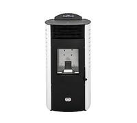 STUFE A PELLET ITALIA Siberia Aria New 18 KW Doppia Canalizzazione - Stufa ad Aria Ventilata Efficienza 91% Scalda 180m² Autonomia 30H Programmabile 5 Velocità e Potenze Garanzia 24 Mesi Bianco
