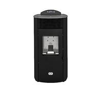 STUFE A PELLET ITALIA Siberia Aria New 18 KW - Stufa ad Aria Ventilata Efficienza 91% Scalda 180m² Autonomia 30H Programmabile 5 Velocità e Potenze Garanzia 24 Mesi Nero