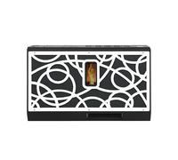 STUFE A PELLET ITALIA Super Slim 7 KW WiFi - Stufa a Pellet ad Aria Ventilata Design Moderno e Compatto Efficienza 91% Scalda 70m² Autonomia 18H Programmabile 5 Potenze Garanzia 24 Mesi Bianco