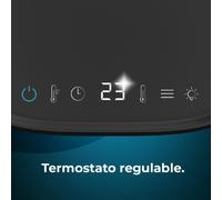 Riscaldatore in ceramica nero intelligente Cecotec ReadyWarm 1570 Max Ceramic 1500W