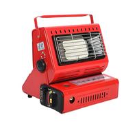 Stufetta a Gas Portatile - 1.3kW Riscaldatore Ceramica per Tenda | Bruciatore Mobile verso Escursionismo Terrazzo, Sicurezza Efficienza con Maniglia, Dispositivo 25cm Compatto Esterno