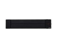 Stufetta a infrarossi IRD 1200 | Radiante radiatore alogeno da parete per terrazza da giardino esterno, 1200 W, 8 m²