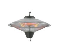 Stufetta al Quarzo EDM 07092 07092 2100 W Ø 56,5 x 30 cm Nero