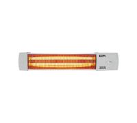 Stufetta al Quarzo EDM 07103 07103 Bianco Grigio 600-1200 W Bagni