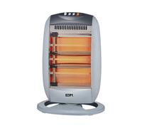Stufetta al Quarzo EDM 07136 07136 Nero 1200 W