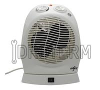 Stufetta bagno elettrica girevole stufa termoventilatore caldobagno 1000-2000W