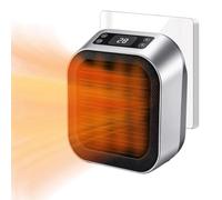 Stufetta Compatta 600W Termoventilatore a Parete | Termoventilatore portatile a risparmio energetico con touchscreen per Appartamento Auto Casa Ufficio Camera Tavolo Soggiorno