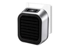 Stufetta Compatta Termoventilatore a Parete ad Aria Calda 600W | Touchscreen Risparmio Energetico Piccola Stufa per Ufficio per Appartamento Auto Casa Ufficio Camera Tavolo Soggiorno