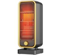 stufetta elettrica 900w portatile calore rapido silenziosa riscaldamento anti...