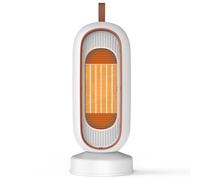Stufetta Elettrica Basso Consumo - Termoventilatore con 2 Modalità, Riscaldamento Rapido e Protezione da Surriscaldamento, Basso Consumo 800/1300W per Interni, Camera da Letto, Ufficio