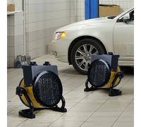 Stufetta Elettrica Ventola Riscaldamento Riscaldatore 2 Livelli Regolabile [EEK: 1000/2000 watt]