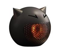 Stufetta piccola, stufetta personale,Ventilatore e riscaldatore a forma di gatto dei cartoni animati | Dispositivo di riscaldamento 'aria in ceramica da 450 W Silenzioso per l'uso sul tavolo dei luogh
