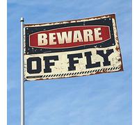 Stuff For Boys Room Beware Of Fly Flag Patio Bar Accessori Man Cave Bar (120 x 180 cm)