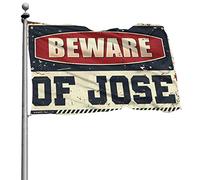 Stuff For Your Room Beware Of Jose Flag Vintage Decor Bandiere per i ragazzi (30 x 45 cm)